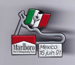PINES RAROS .. TABACO MARLBORO F1 EQUIPO DE CARRERAS DE AUTOS MÉXICO VINTAGE 1991 ~ US2 - Imagen 1 de 1