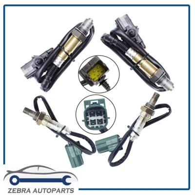 4x Oxygen Sensor for 2004 2005 2006 2007 Nissan Murano 3.5L Upstream+ Downstream Foto 1 de 4