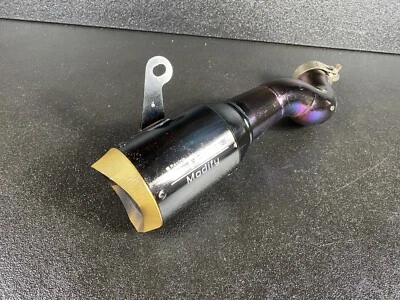 Tubo silenciador deflector sistema escape doble orificio para Kawasaki Z900 2017-2022 Foto 1 de 4