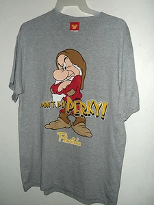 NEU MÜRRISCHES T-SHIRT I DONT DO PERKY Gr. S oder M DISNEY 100 % VORGESCHRUMPFTE BAUMWOLLE - Bild 1 von 2