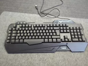 Havit HV-KB558CM Gaming Keyboard Rainbow Backlit USB Magic Eagle Multi-function - Picture 1 of 7