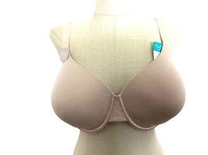 VANITY FAIR RADIENT PINK Underwire Smooth Under Clothes Bra Sz 42DDD* - Picture 1 of 6