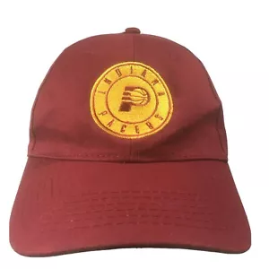 Pacers Mütze Indiana Cap Main Gate Oil Lucas NBA burgund gold Riemen hinten Baumwolle - Bild 1 von 5