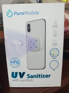 Pure Mobile UV Sterilizer With Suction For Phone Kills 99% of Viruses & Bacteria - Picture 1 of 1