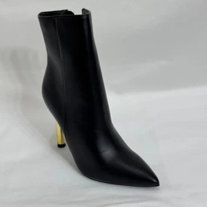 Journee Collection Rorie Damen-Booties schwarz Lackleder Größe 6,5 - Bild 1 von 8