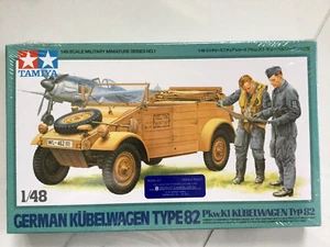 TAMIYA 1/48 WW II GERMAN KUBELWAGEN TYPE 42 W/ 2 FIGURES MODEL KIT # 32501 F/S - Picture 1 of 4