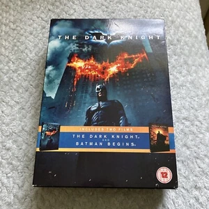 BATMAN THE DARK KNIGHT + BATMAN BEGINS LIMITED EDITION 4 DVD BOXSET REGION 2 - Picture 1 of 5