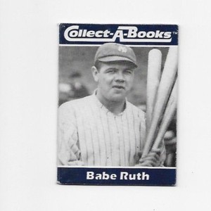1990 JBC COLLECT-A-BOOKS BABE RUTH YANKEES #10 OF 36