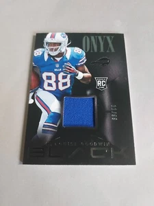 2013 PANINI BLACK ONYX ROOKIE JERSEY SP #25 MARQUISE GOODWIN BUFFALO BILLS /99 - Picture 1 of 2