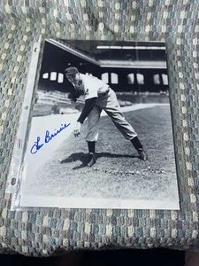 Signed Autograph Photo w/ COA Cleveland Indians LOU BRISSIE - Picture 1 of 2