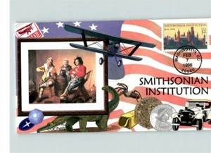 SMITHSONIAN Institution, 1996 First Day of Issue, Washington DC - Picture 1 of 1
