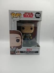 Funko POP Vinyl - Star Wars - Rey - #190 - With Pop Protector  - Picture 1 of 7