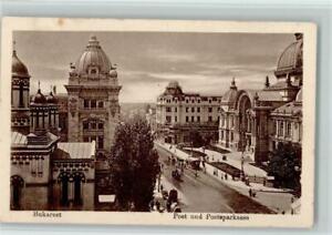 10150667 - Bukarest Post und Postsparkasse AK Bukarest / Bucuresti 1917
