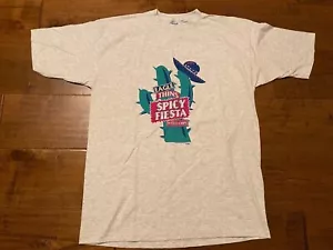 Vintage Eagle Thins Spicy Fiesta Potato Chips Anheuser Busch Beer T-Shirt - XL - Picture 1 of 4