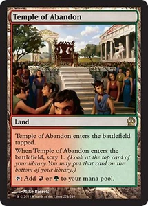 *MRM* ENG Temple of Abandon - Temple de l'abandon MTG Theros - Imagen 1 de 1
