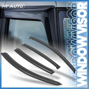 Smoke Window Visor Shade Vent Wind Rain Deflector Guard for 04-08 Nissan Maxima - Picture 1 of 6