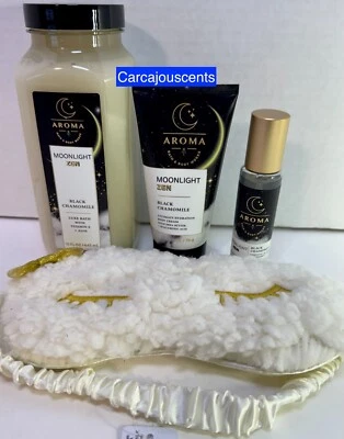 Bath & Body Works 芳香疗法月光禅黑色洋甘菊礼品套装 — 第 1/2 张图片