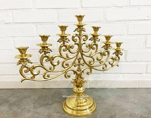 Siete candelabros para candelabro de piso de siete ramas 16,93" - Imagen 1 de 11