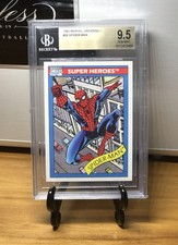 Spider-Man 1990 Marvel Universe 1 #29 RC Rookie BGS 9.5 POP 1 Holy Grail True RC