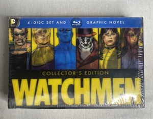 Watchmen Collector's Edition: Ultimate Cut Blue Ray DVDs + Graphic Novel SEALED - Bild 1 von 7