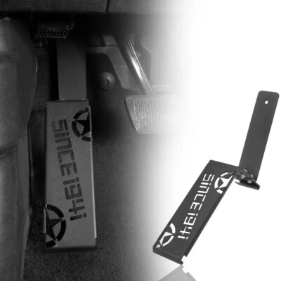 Reposapiés izquierdo con recubrimiento en polvo antideslizante pedal muerto para Jeep Wrangler 18-25 JL JT Foto 1 de 4