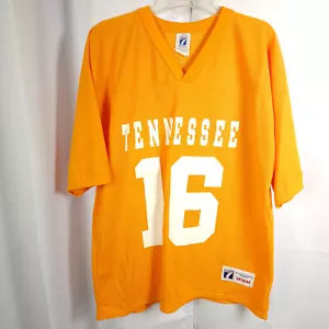 Vintage Logo 7 Uomo Medium TN Vols Tennessee Vols #16 Vintage Made In USA - Foto 1 di 6