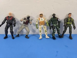 Lanard The CORPS Elite Action Figures Mixed Lot Of 5 - Picture 1 of 11
