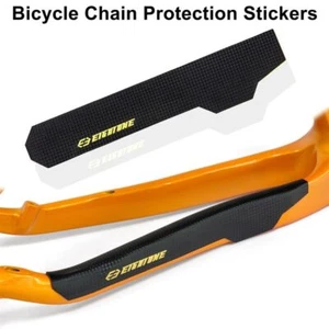 PVC MTB Road Bicycle Chain Guard Decal Bike Frame Protection Stickers Cover - Picture 1 of 10