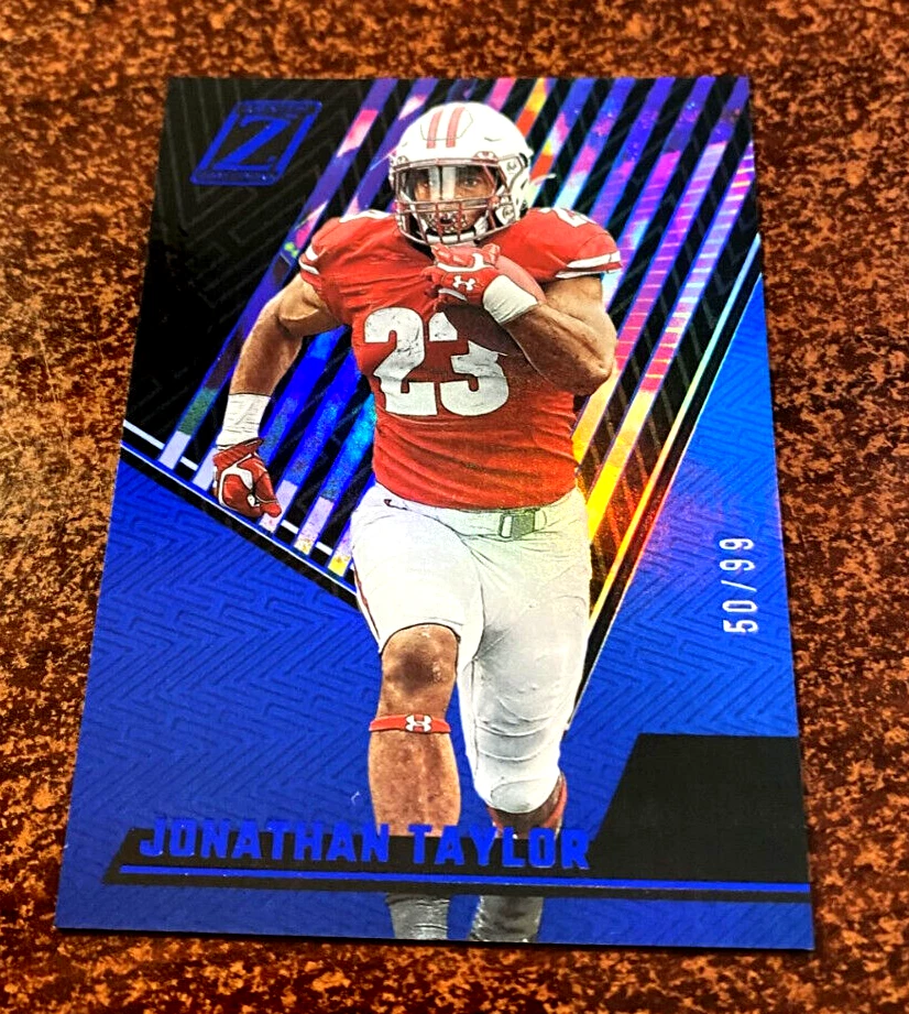 2023 Chronicles Zenith DP JONATHAN TAYLOR " BLUE " #'d /99 SP INDIANAPOLIS COLTS - Image 1 of 2