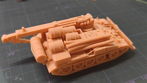 3d gedruckter 1/72/87 T-55TK Panzerbergefahrzeug unlackierter Bausatz - Bild 1 von 3