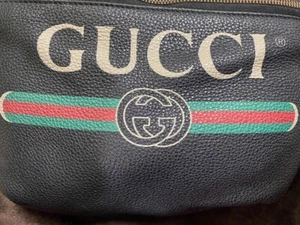 Authentic GUCCI GUCCI PRINT 527792 0GCCT Waist bag Japan - Picture 1 of 8