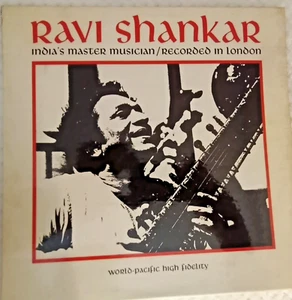 Ravi Shankar- India's Master Musician-Recorded in London LP World Pacific - Imagen 1 de 1