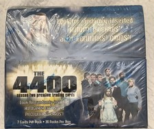 The 4400 Season Two TRADING CARD BOX * 36 Packs/7 Cards * Factory-Sealed!!