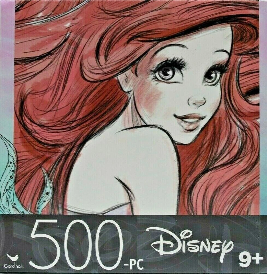 Rompecabezas Sirenita 500 Piezas 14 X 11 Piezas Pequeñas Duro Foto 1 de 3