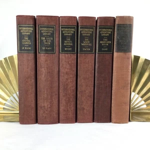 International Adventure Library: Three Owls Edition HC 1912-1917 Mystery LOT x 6 - Picture 1 of 23