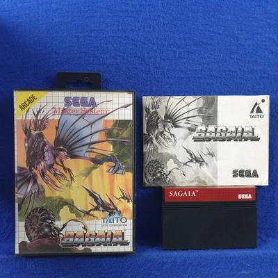 Master System SAGAIA Boxed & Complete (Darius) Sega PAL Version - Image 1 of 4