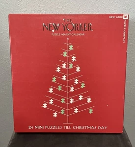 The New Yorker Adventskalender - 24 Set mit 100 Teilen Mini Puzzle 2021 - Bild 1 von 14