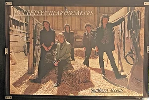 NOS! Rare TOM PETTY and the HEARTBREAKERS Southern Accents  POSTER 24"x36" - Picture 1 of 5