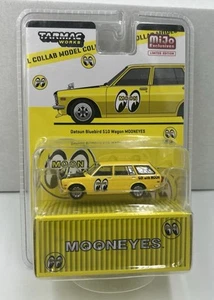 1:64 DATSUN BLUEBIRD 510 WAGON MOONEYES TARMAC WORKS MIJO EXCLUSIVE - Picture 1 of 5