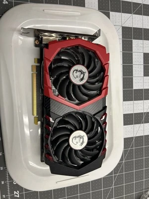 MSI GeForce 4GB (GTX 1050 TI GAMING X 4G) Graphics Card - Image 1 of 4