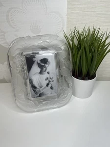 Photo Frame Glass Crystal Clear Paradise Gardens Humming Birds Floral cottage - Picture 1 of 6