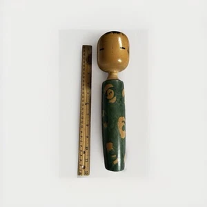 Vintage Creative Japanese Wood Kokeshi Doll Signed Kahei Katase 11.75” - Picture 1 of 13