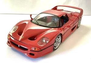 Minicar rossa pressofusa Hotwheels Mattel F50 1/18 - Foto 1 di 10