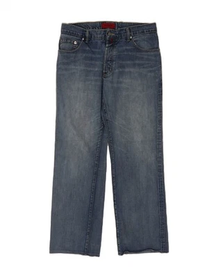 PIERRE CARDIN Mens Straight Jeans W36 L33 Blue Cotton DI16 - Image 1 of 3