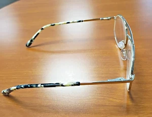 Zyloware 021 Ce 140 Mynx 502M Geometric Metal Tortoise- Frames Only - Picture 1 of 11