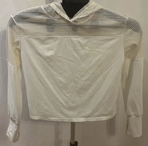 Zella Mädchen weißes Kapuzenshirt Mädchen Größe 8/10 - Bild 1 von 3