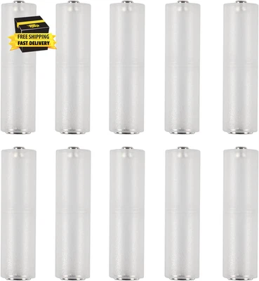 10Pcs AAA to AA Converter AAA to AA Battery Adapter AAA to AA Battery Converter - Image 1 of 4