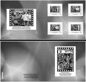 DEBS2-4C Carnet Collector 4 TPP "Soldat US avec 3 fillettes / D-DAY" 2012 - Imagen 1 de 1