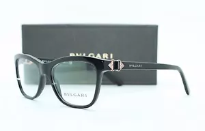 Bvlgari 4101-B 501 Ladies Cat Eye Glasses Brand New with Free Sv Lenses - Picture 1 of 17