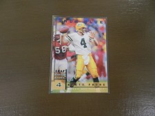 BRETT FAVRE TRUE BLUE 1/500 in 1998 LEAF ROOKIES & STARS CARD #112